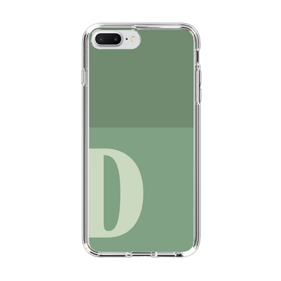 Slim Protection Case［ Original - initial two tone - D green ］