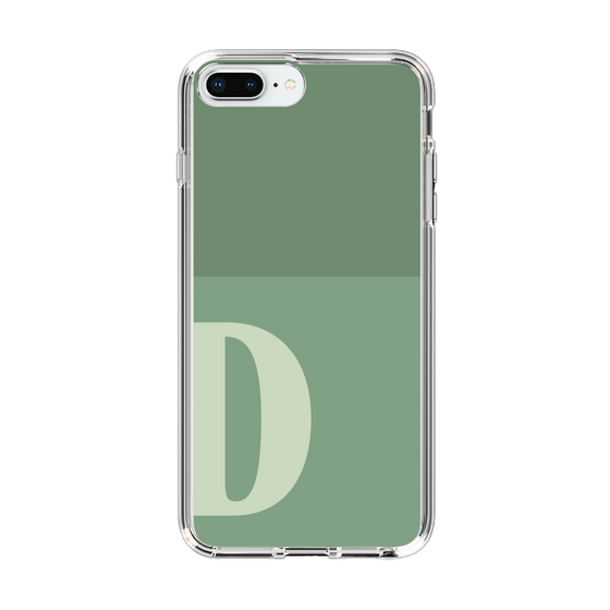 Slim Protection Case［ Original - initial two tone - D green ］