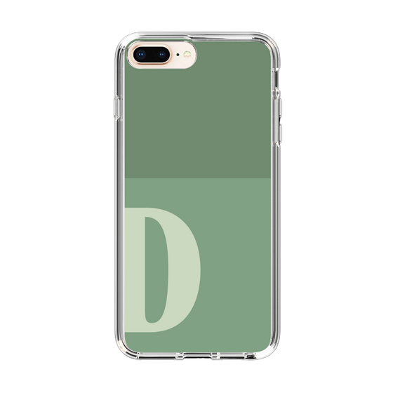 Slim Protection Case［ Original - initial two tone - D green ］