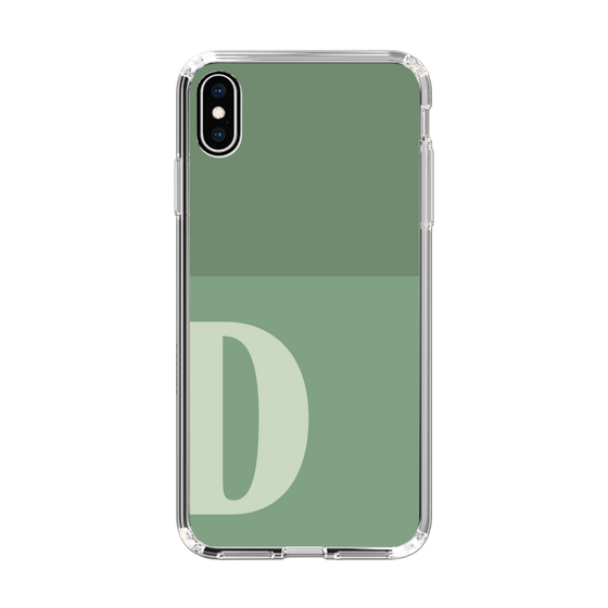 Slim Protection Case［ Original - initial two tone - D green ］