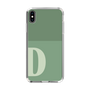 Slim Protection Case［ Original - initial two tone - D green ］