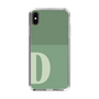 Slim Protection Case［ Original - initial two tone - D green ］