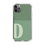 Slim Protection Case［ Original - initial two tone - D green ］