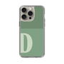 Slim Protection Case［ Original - initial two tone - D green ］