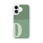 Slim Protection Case［ オリジナル - initial two tone - D green ］