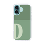 Slim Protection Case［ オリジナル - initial two tone - D green ］