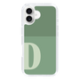 Slim Protection Case［ オリジナル - initial two tone - D green ］