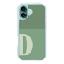 Slim Protection Case［ オリジナル - initial two tone - D green ］