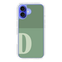 Slim Protection Case［ オリジナル - initial two tone - D green ］