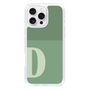 Slim Protection Case［ オリジナル - initial two tone - D green ］