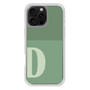 Slim Protection Case［ オリジナル - initial two tone - D green ］