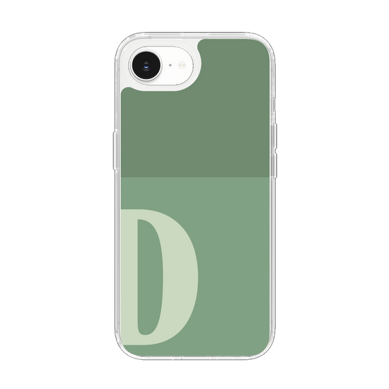 Slim Protection Case［ Original - initial two tone - D green ］