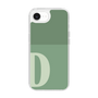 Slim Protection Case［ Original - initial two tone - D green ］