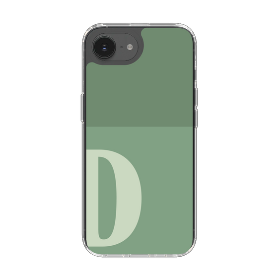 Slim Protection Case［ Original - initial two tone - D green ］