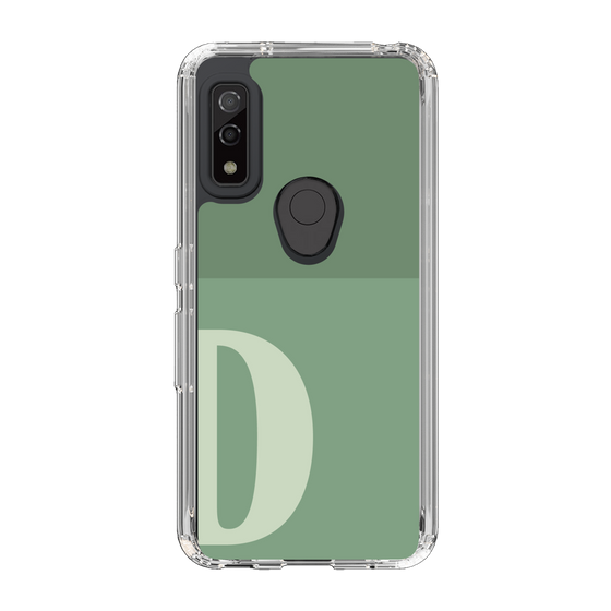 Slim Protection Case［ Original - initial two tone - D green ］
