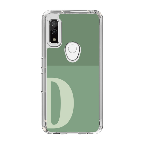 Slim Protection Case［ Original - initial two tone - D green ］