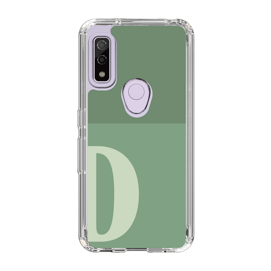 Slim Protection Case［ Original - initial two tone - D green ］