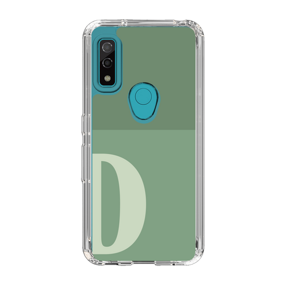 Slim Protection Case［ Original - initial two tone - D green ］