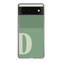 Slim Protection Case［ Original - initial two tone - D green ］