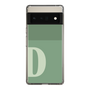 Slim Protection Case［ Original - initial two tone - D green ］
