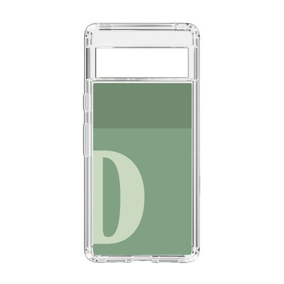 Slim Protection Case［ Original - initial two tone - D green ］