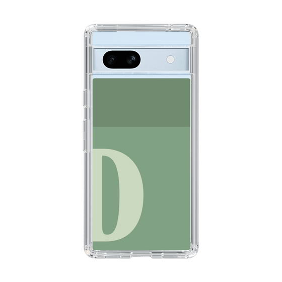 Slim Protection Case［ Original - initial two tone - D green ］