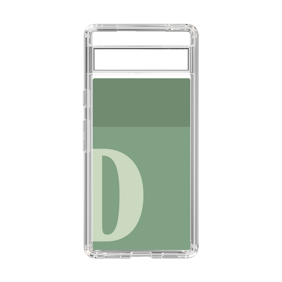 Slim Protection Case［ Original - initial two tone - D green ］