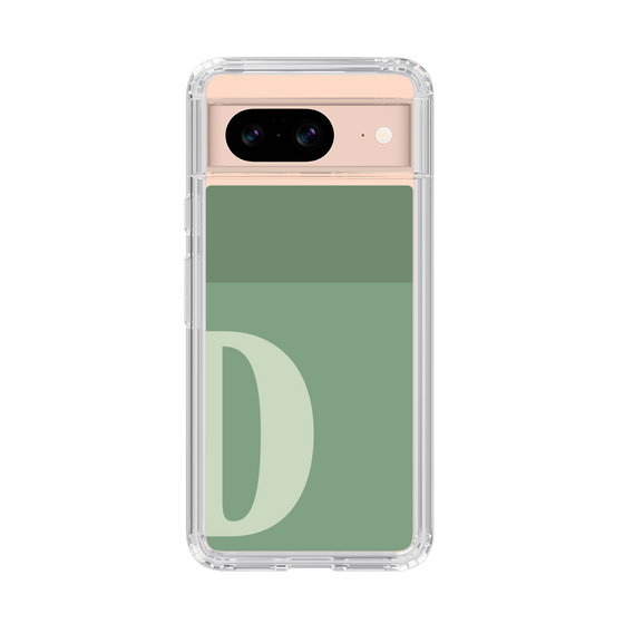 Slim Protection Case［ Original - initial two tone - D green ］
