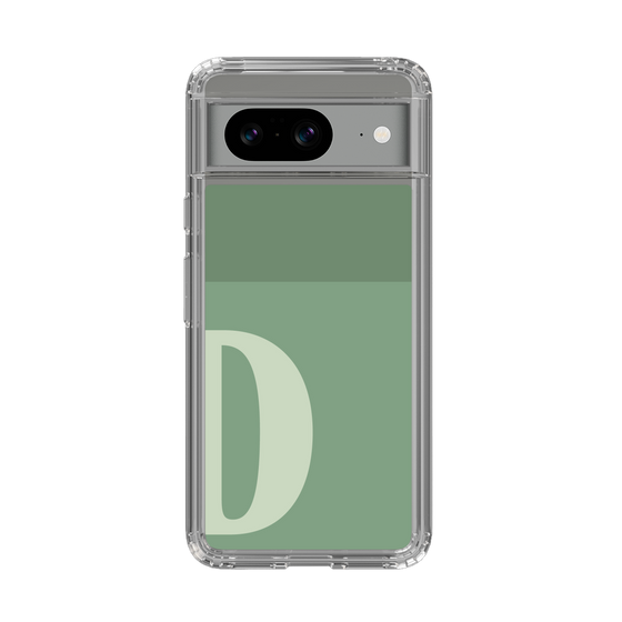 Slim Protection Case［ Original - initial two tone - D green ］