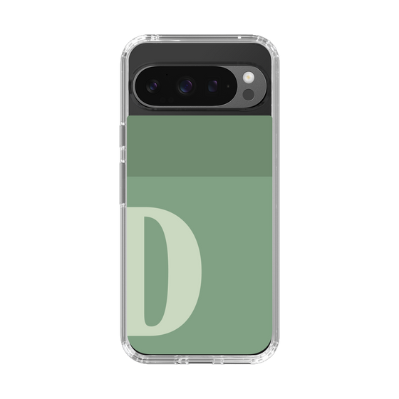 Slim Protection Case［ Original - initial two tone - D green ］