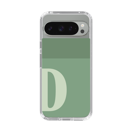Slim Protection Case［ Original - initial two tone - D green ］