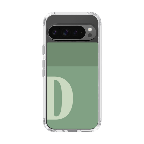 Slim Protection Case［ Original - initial two tone - D green ］