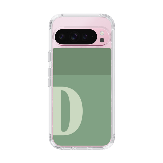Slim Protection Case［ Original - initial two tone - D green ］