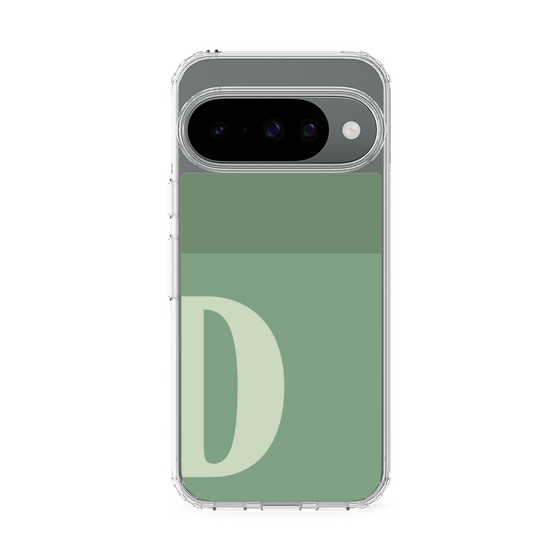 Slim Protection Case［ Original - initial two tone - D green ］