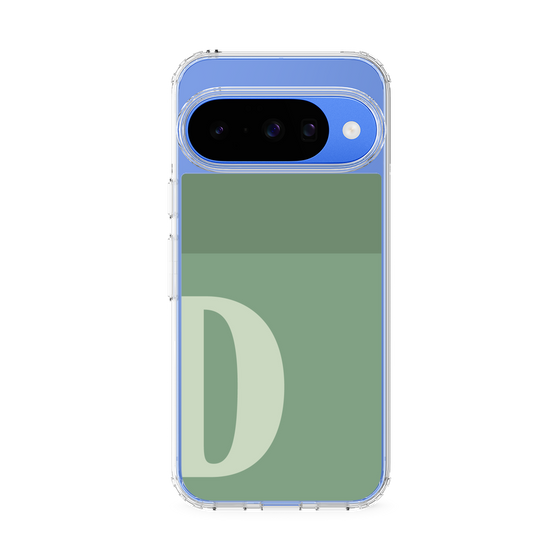 Slim Protection Case［ Original - initial two tone - D green ］