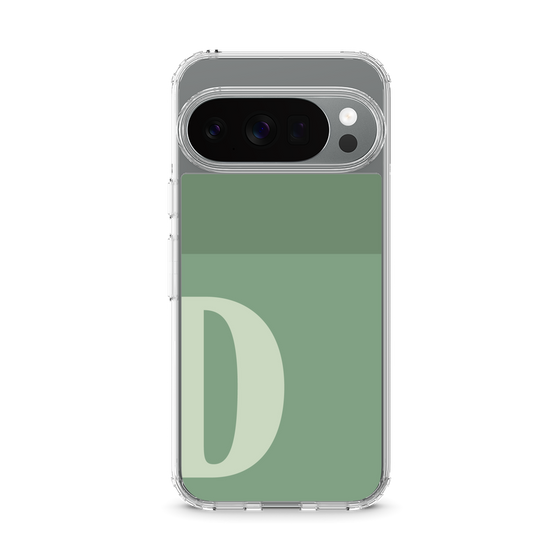 Slim Protection Case［ Original - initial two tone - D green ］