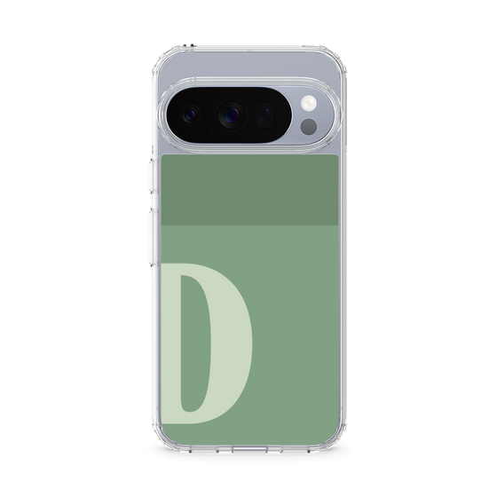 Slim Protection Case［ Original - initial two tone - D green ］