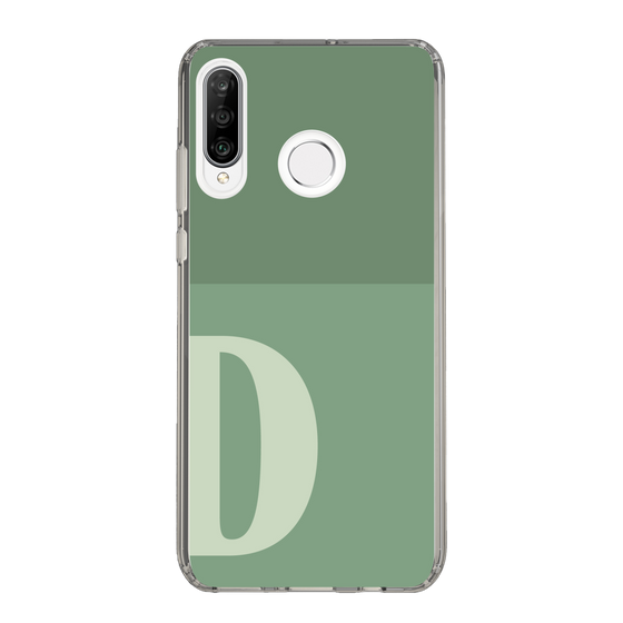 Slim Protection Case［ Original - initial two tone - D green ］