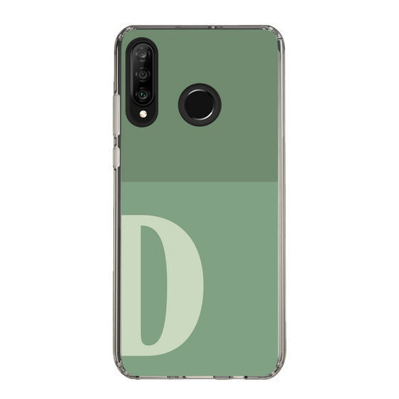 Slim Protection Case［ Original - initial two tone - D green ］