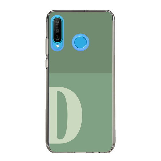 Slim Protection Case［ Original - initial two tone - D green ］