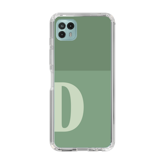 Slim Protection Case［ Original - initial two tone - D green ］