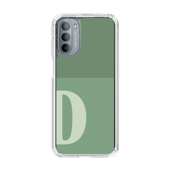 Slim Protection Case［ Original - initial two tone - D green ］