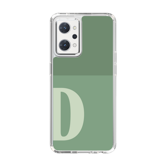 Slim Protection Case［ Original - initial two tone - D green ］