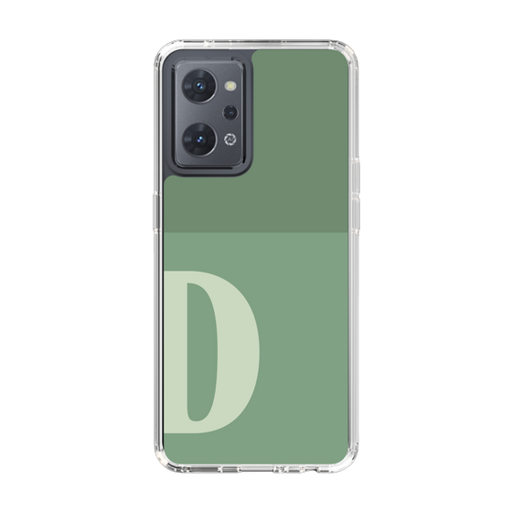 Slim Protection Case［ Original - initial two tone - D green ］