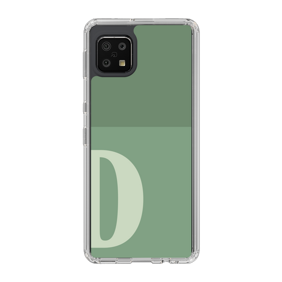 Slim Protection Case［ Original - initial two tone - D green ］