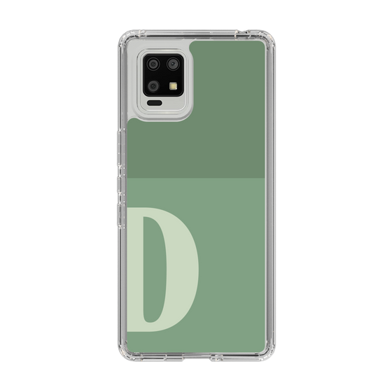 Slim Protection Case［ Original - initial two tone - D green ］