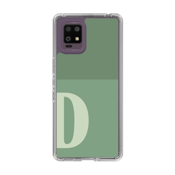 Slim Protection Case［ Original - initial two tone - D green ］