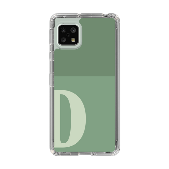 Slim Protection Case［ Original - initial two tone - D green ］