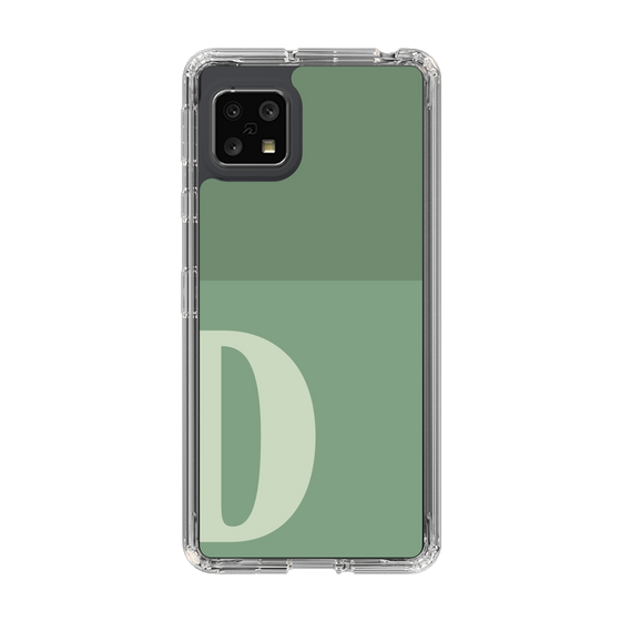 Slim Protection Case［ Original - initial two tone - D green ］
