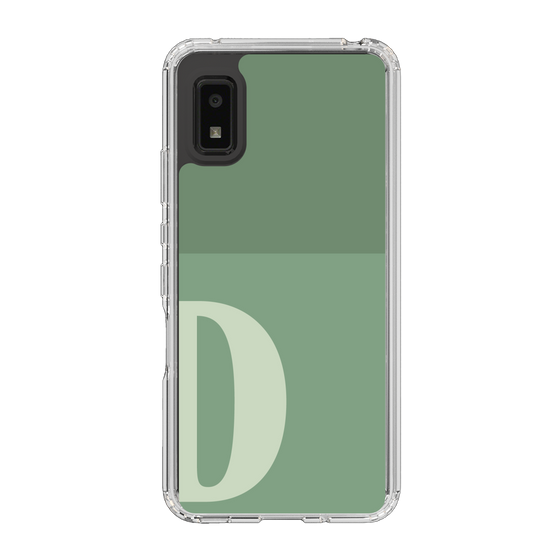 Slim Protection Case［ Original - initial two tone - D green ］